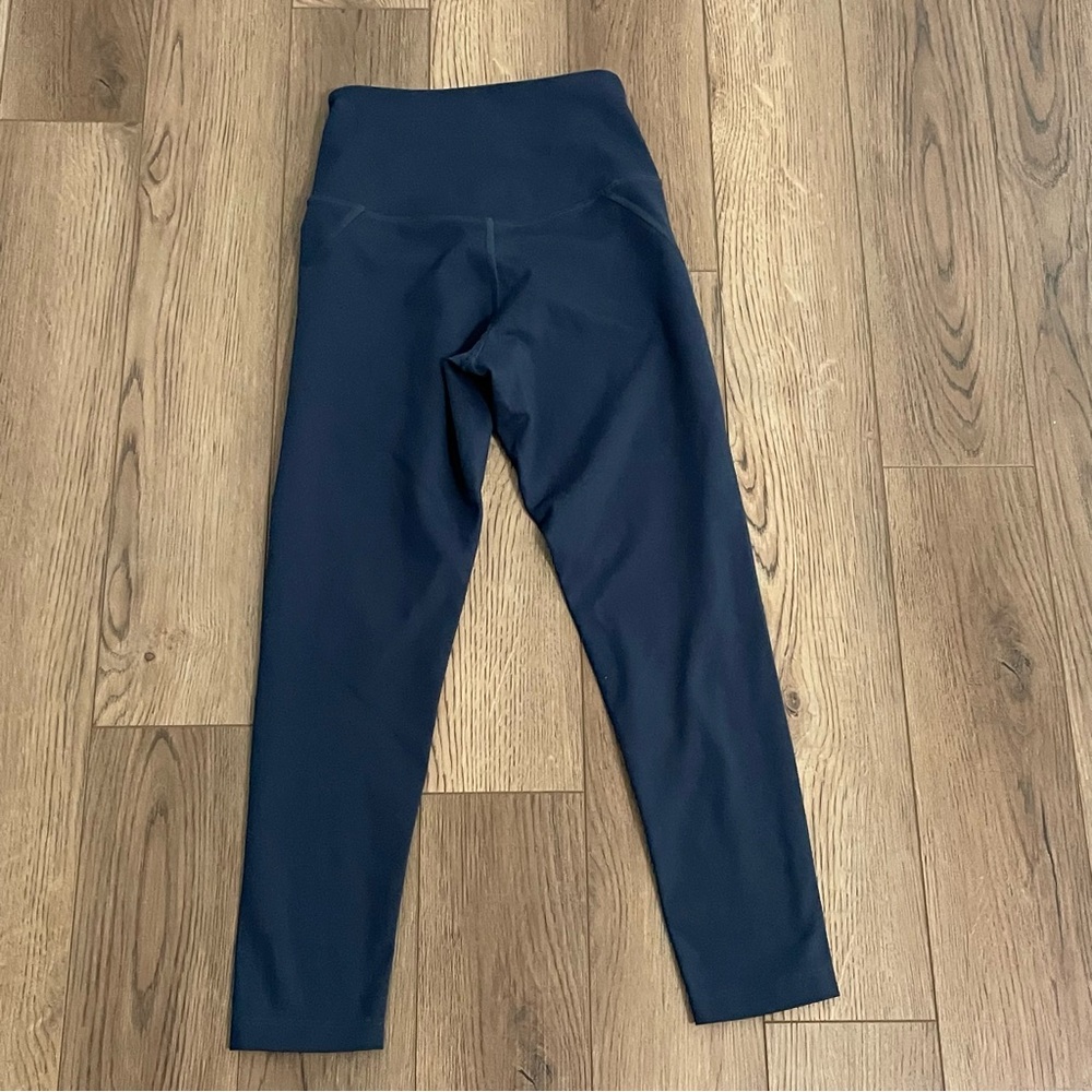 Girlfriend Collective‎ Navy Blue Leggings Women’s Size XS - Picture 5 of 9